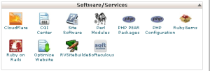 software service cPanel
